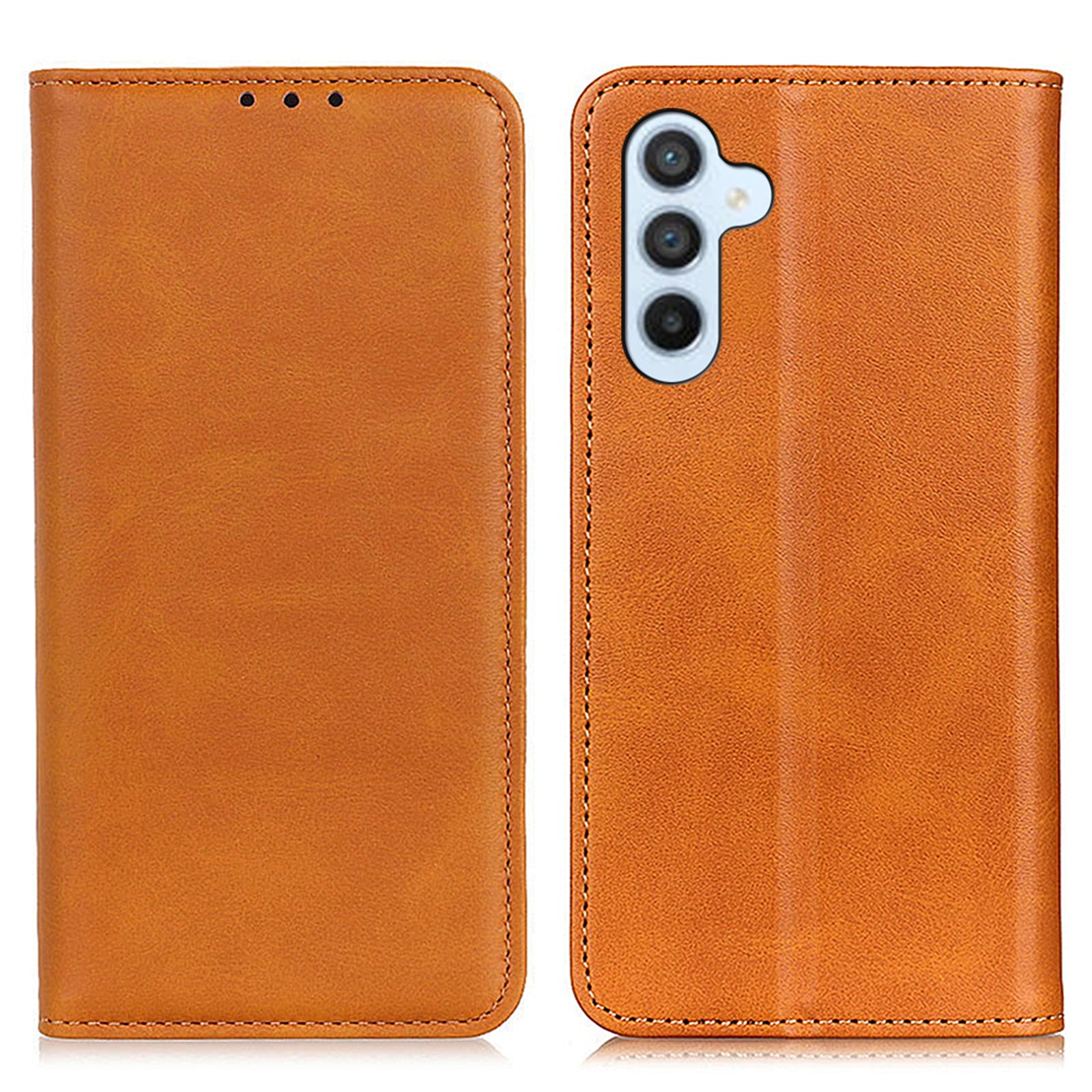 Split Leather Wallet Case for Samsung Galaxy A24 4G Flip Book Stand Shockproof Phone Cover