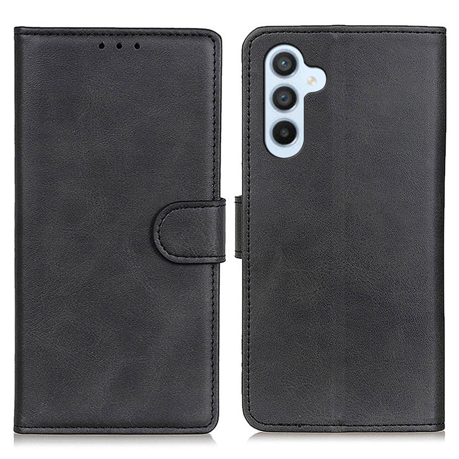 For Samsung Galaxy A24 4G PU Leather Wallet Case Cowhide Texture Stand Function Phone Cover