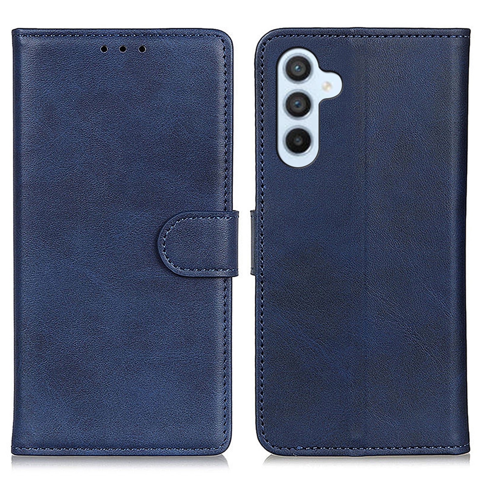 For Samsung Galaxy A24 4G PU Leather Wallet Case Cowhide Texture Stand Function Phone Cover