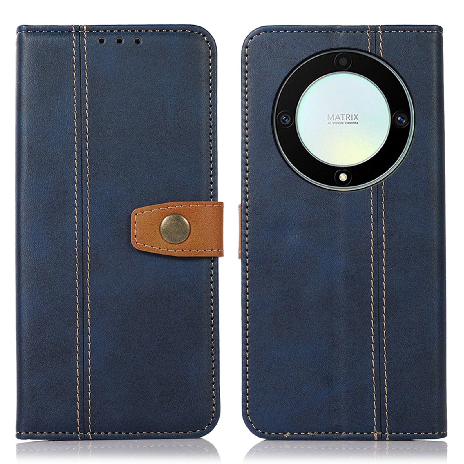 For Honor X9a 5G X40 5G Magic5 Lite 5G PU Leather Phone Case Calf Texture Stand Wallet Cover