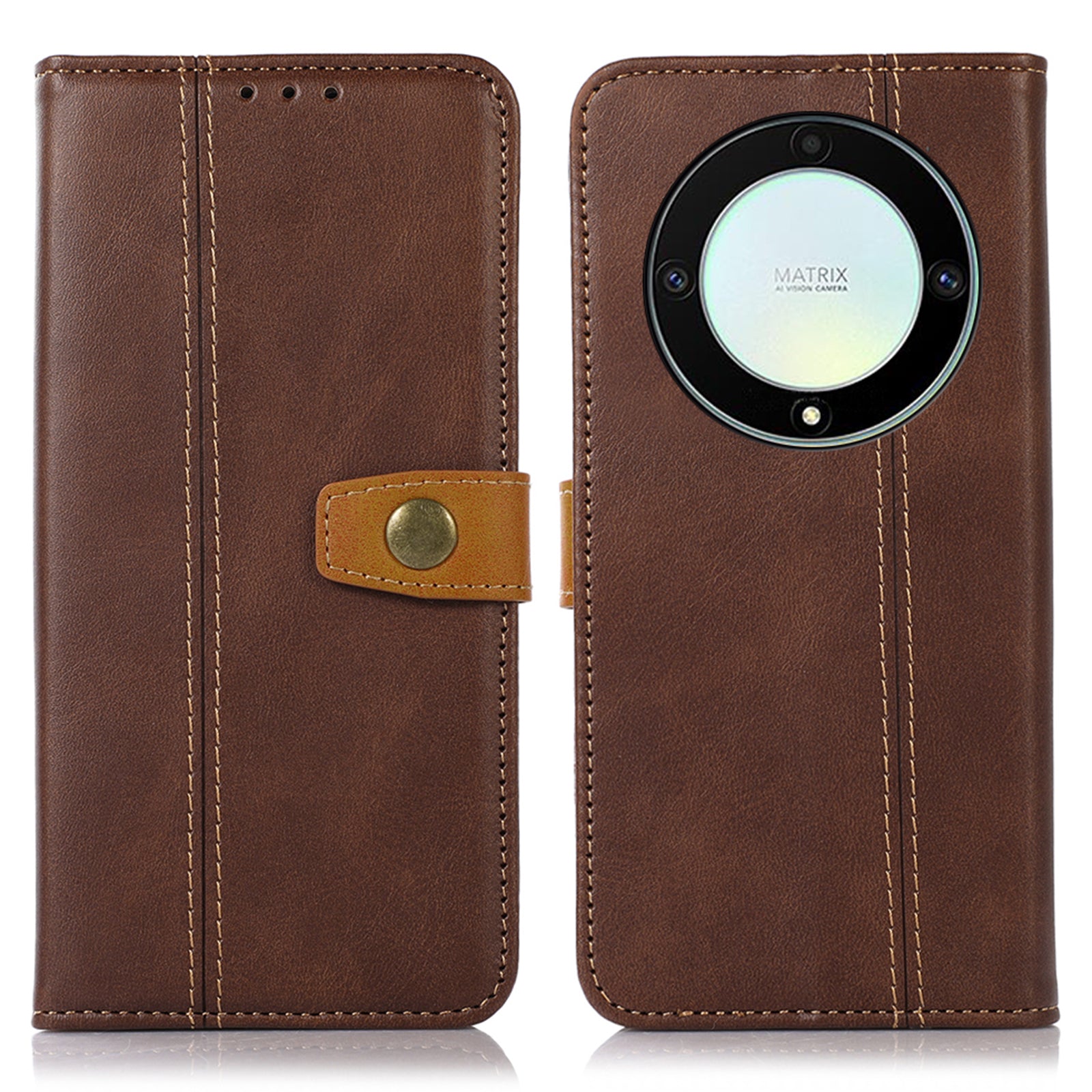 For Honor X9a 5G X40 5G Magic5 Lite 5G PU Leather Phone Case Calf Texture Stand Wallet Cover