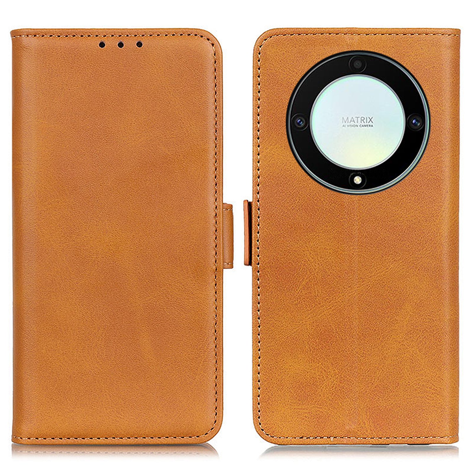 For Honor X9a 5G X40 5G Magic5 Lite 5G Phone Wallet Case Cowhide Texture Leather Stand Phone Cover