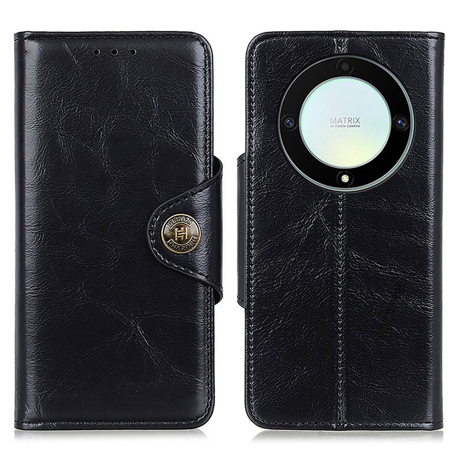 KHAZHEN For Honor X9a 5G X40 5G Magic5 Lite 5G Phone Cover PU Leather Wallet Stand Phone Case