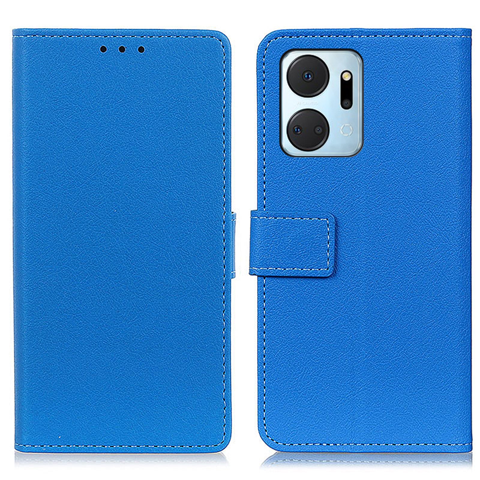 Leather Phone Stand Case for Honor X7a 5G Wallet Mobile Phone Protective Cover