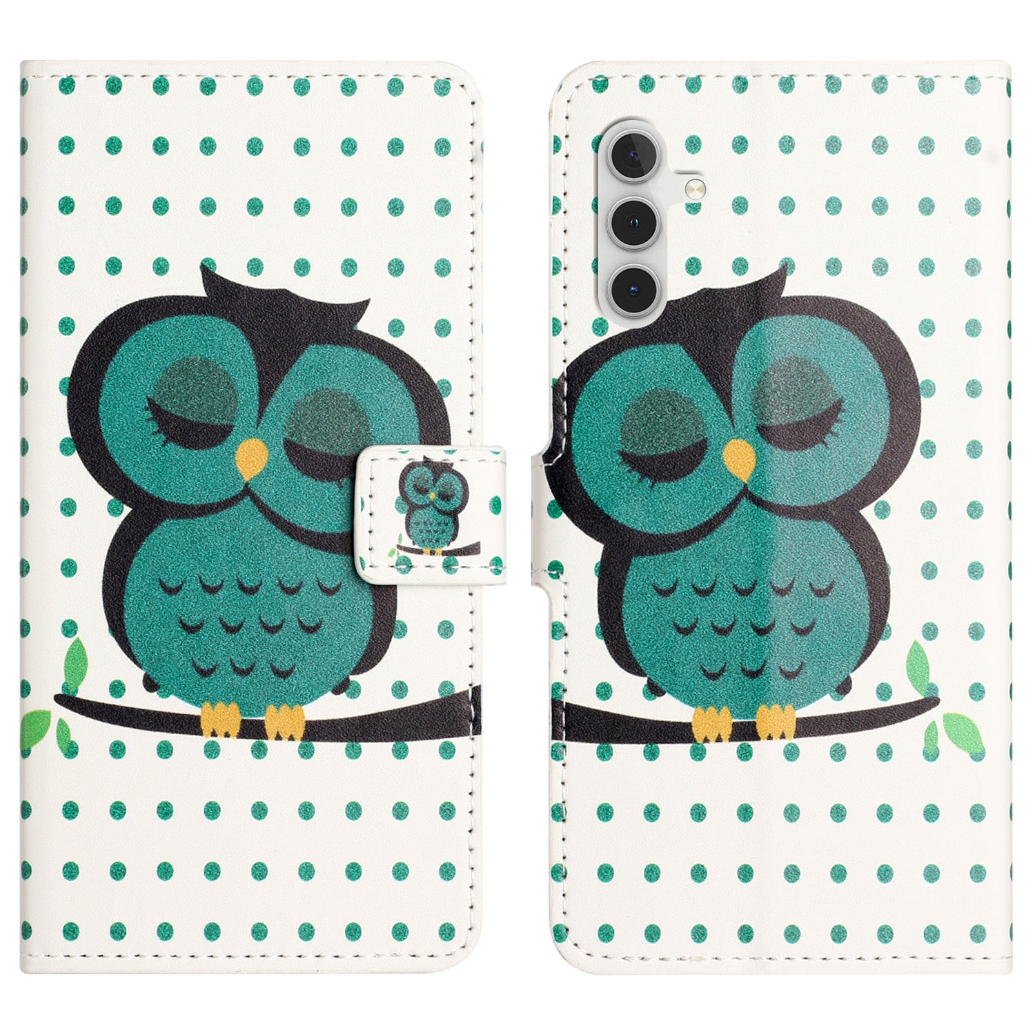 For Samsung Galaxy A24 4G Phone Wallet Case Pattern Printing PU Leather Stand Smartphone Cover