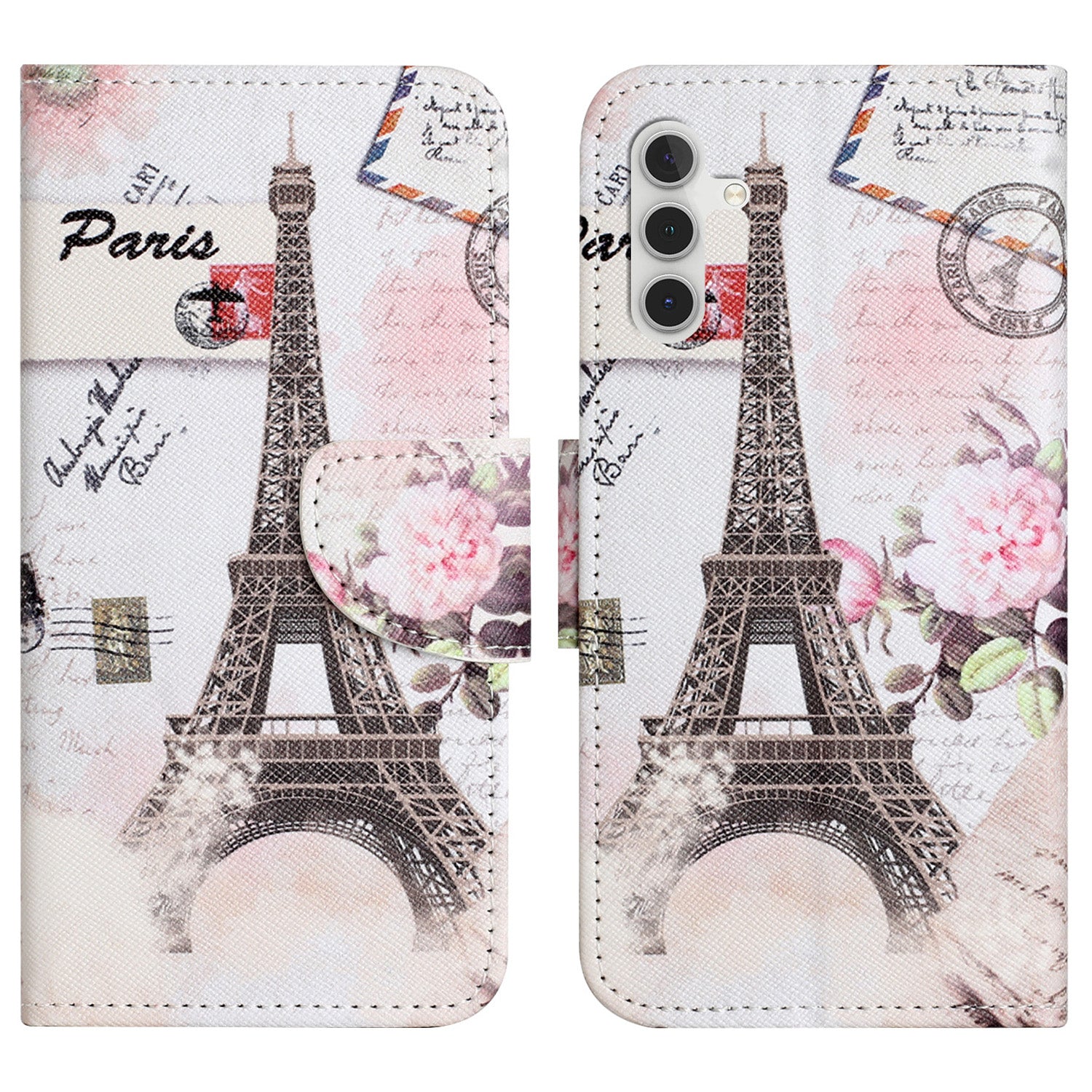 For Samsung Galaxy A24 4G Stand Phone Case Pattern Printing Wallet Phone Leather Cover