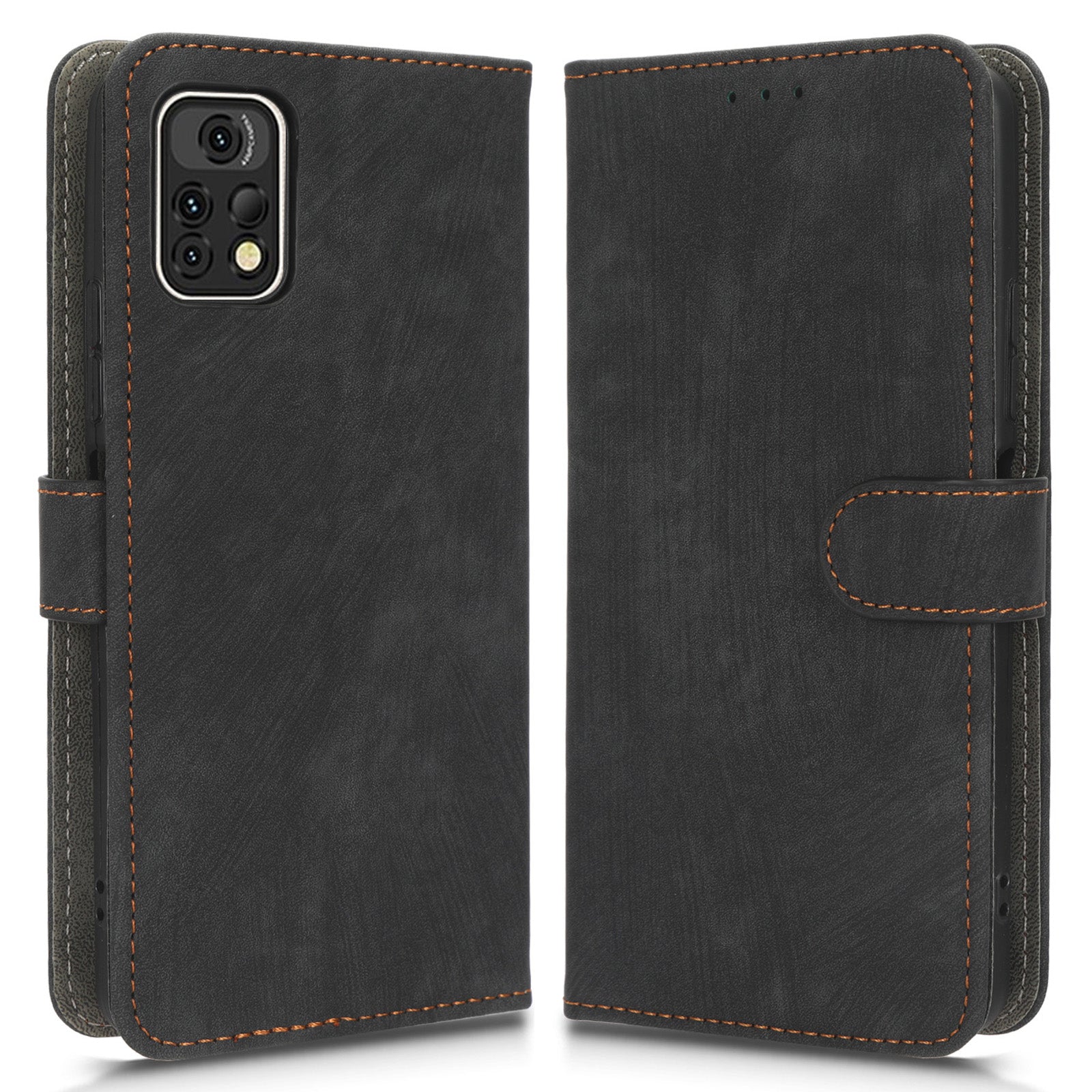 For Umidigi A13 Pro TPU PU Leather Phone Case Phone Stand RFID Blocking Wallet Cover