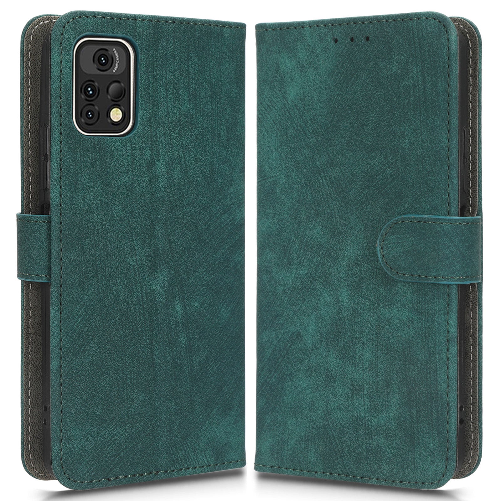 For Umidigi A13 Pro TPU PU Leather Phone Case Phone Stand RFID Blocking Wallet Cover