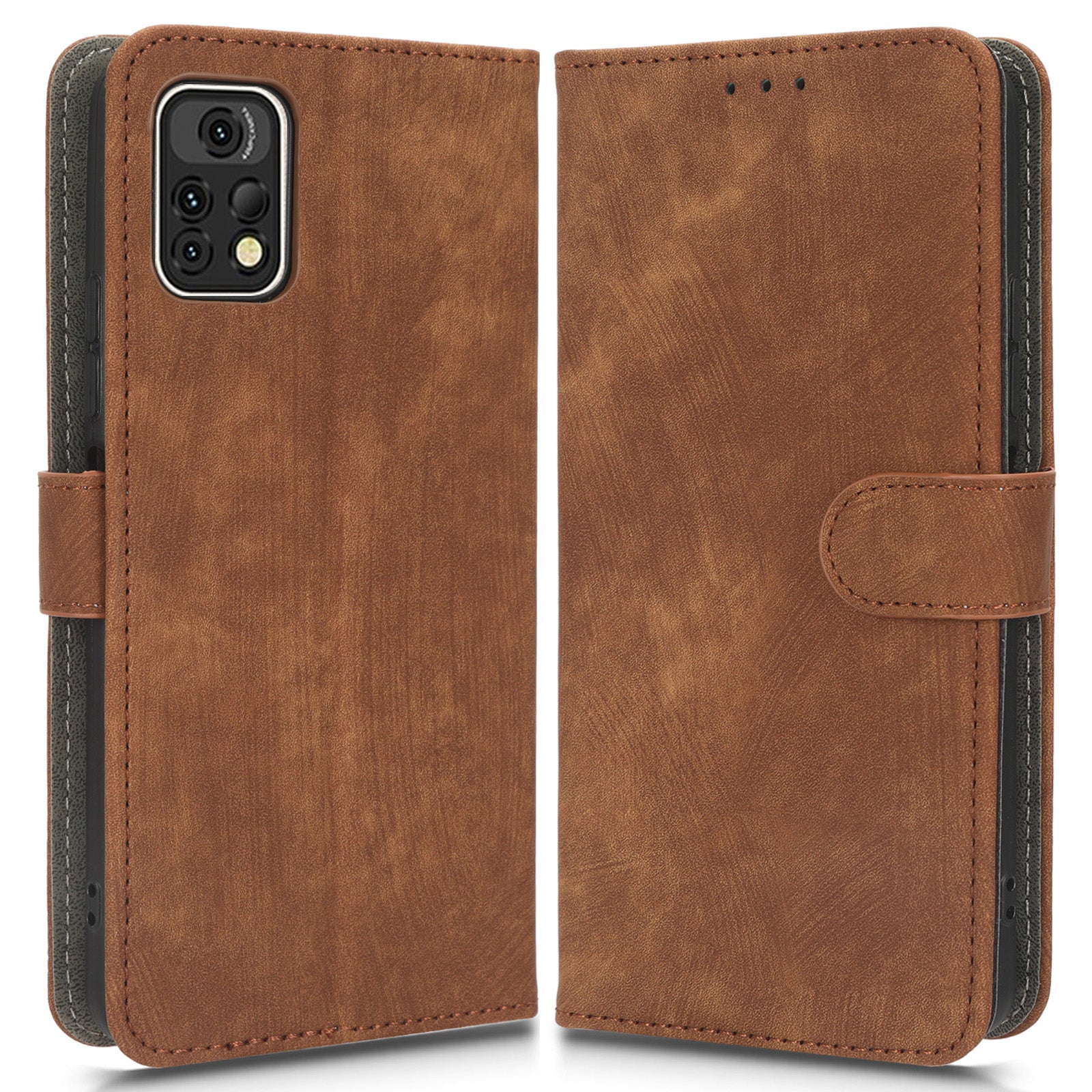 For Umidigi A13 Pro TPU PU Leather Phone Case Phone Stand RFID Blocking Wallet Cover