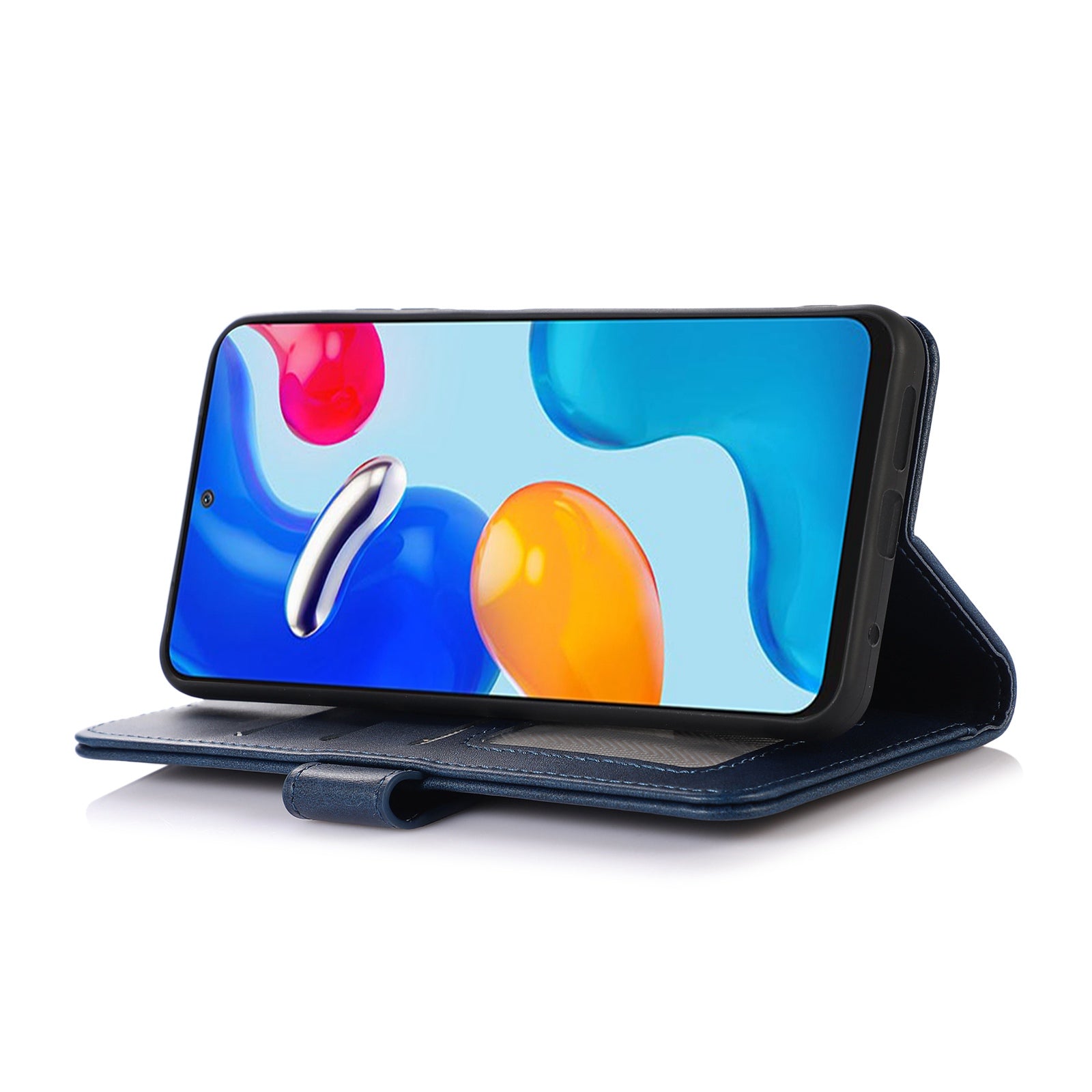 For Samsung Galaxy A24 4G Cowhide Texture Full Protection Phone Case PU Leather Stand Wallet Phone Cover