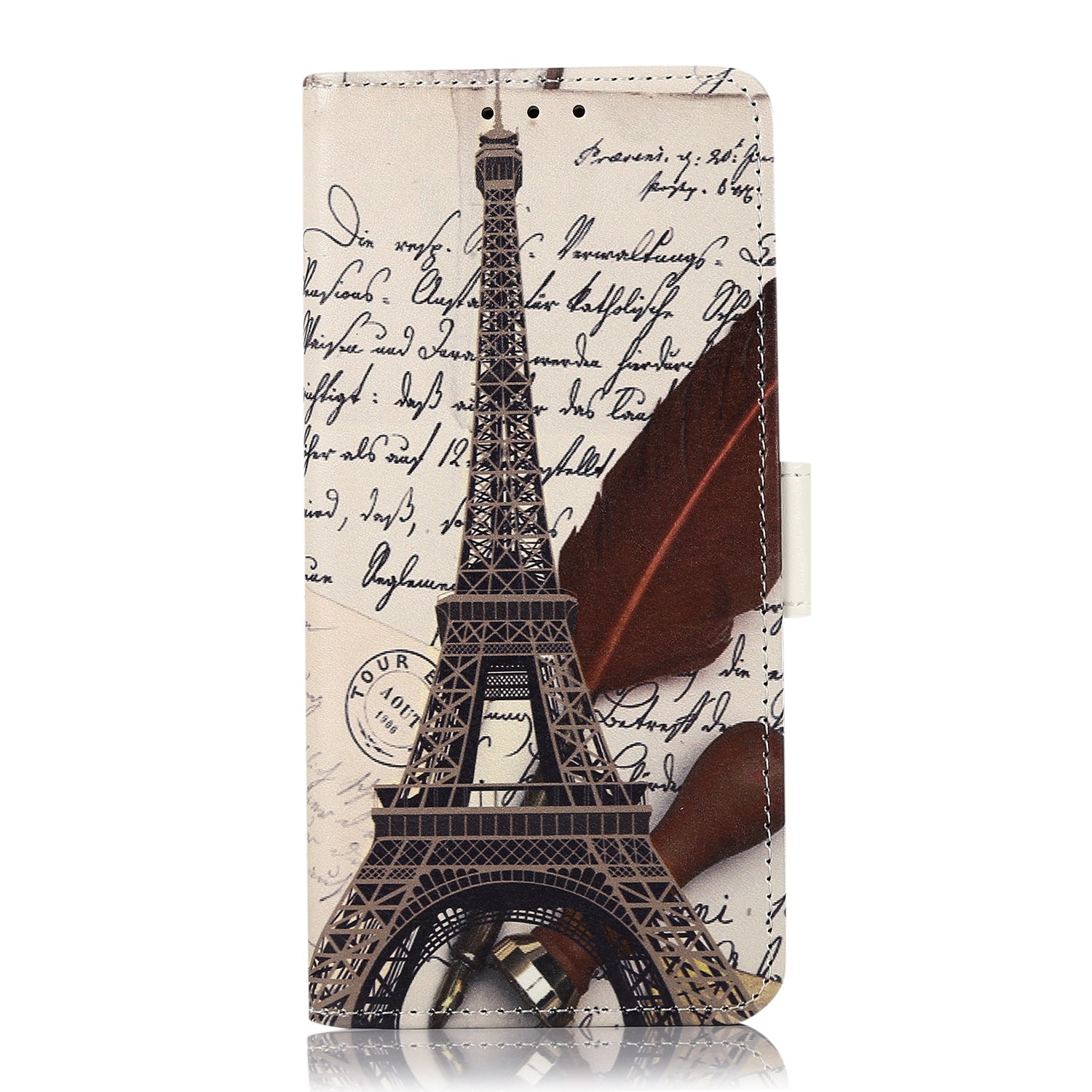 Phone Case for Samsung Galaxy A24 4G Pattern Printing Shell Wallet Stand PU Leather Phone Cover