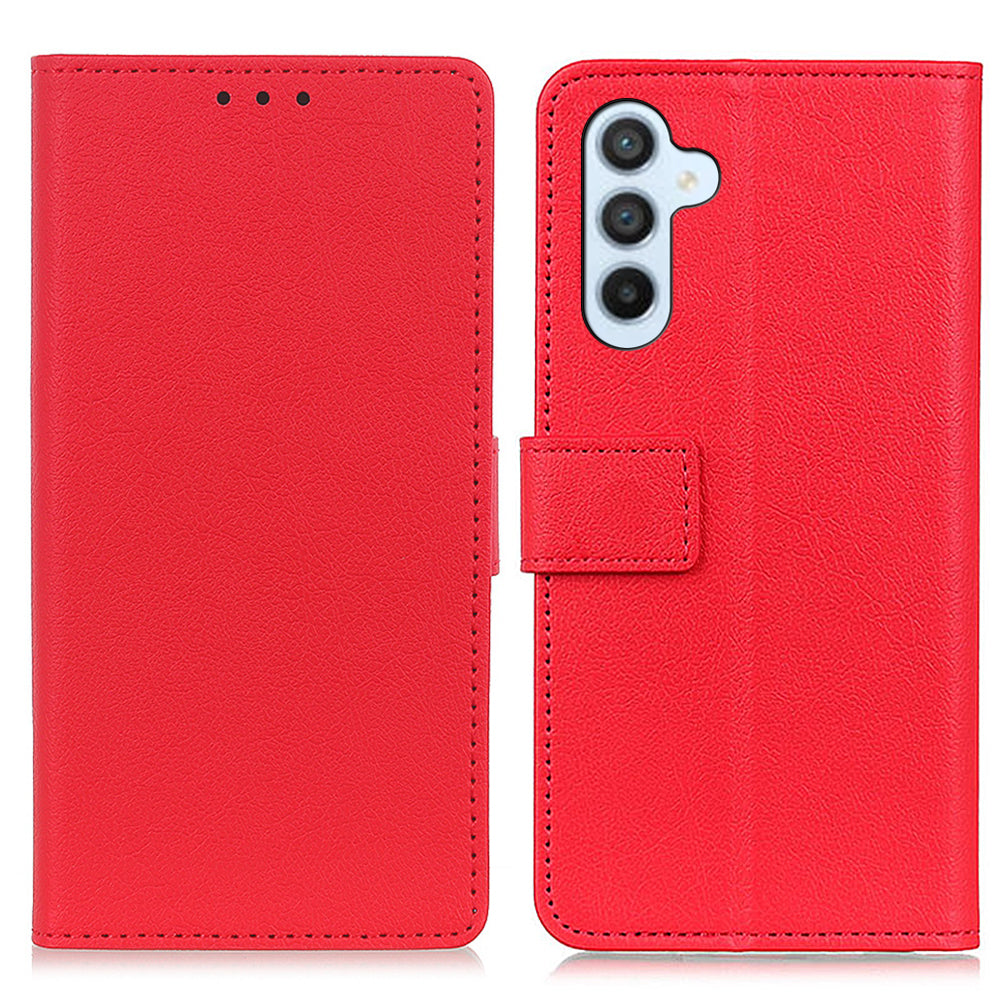 For Samsung Galaxy A24 4G PU Leather Phone Case Stand Wallet Protective Phone Cover