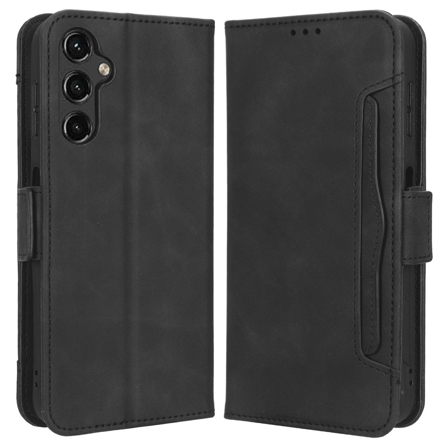 For Samsung Galaxy A14 4G Wallet Protective Phone Case Multiple Card Slots PU Leather Phone Stand Cover