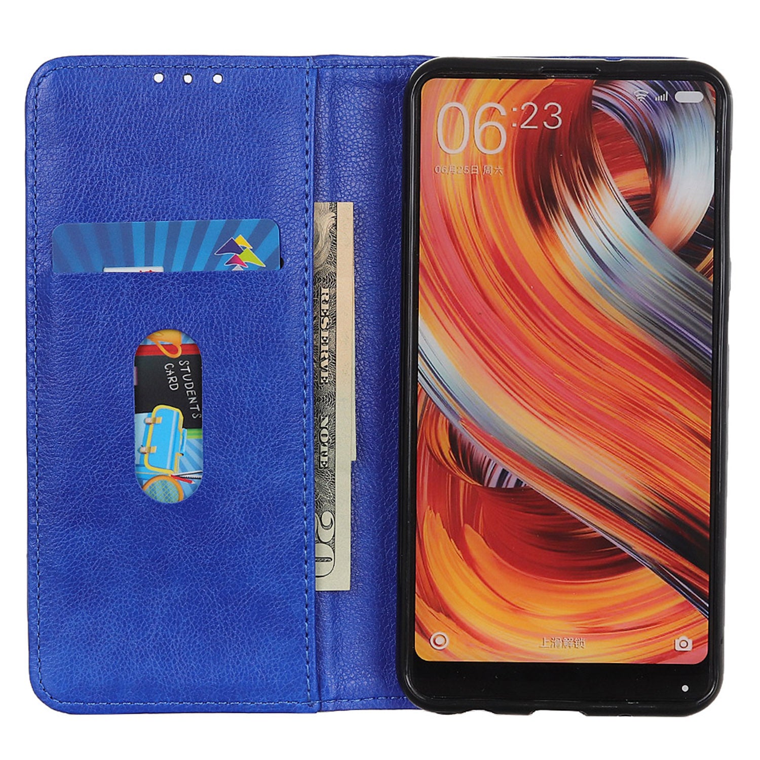 For Xiaomi Redmi 12C 4G 11A 4G Magnetic Closure Phone Case Litchi Texture Split Leather Wallet Phone Cover with Stand