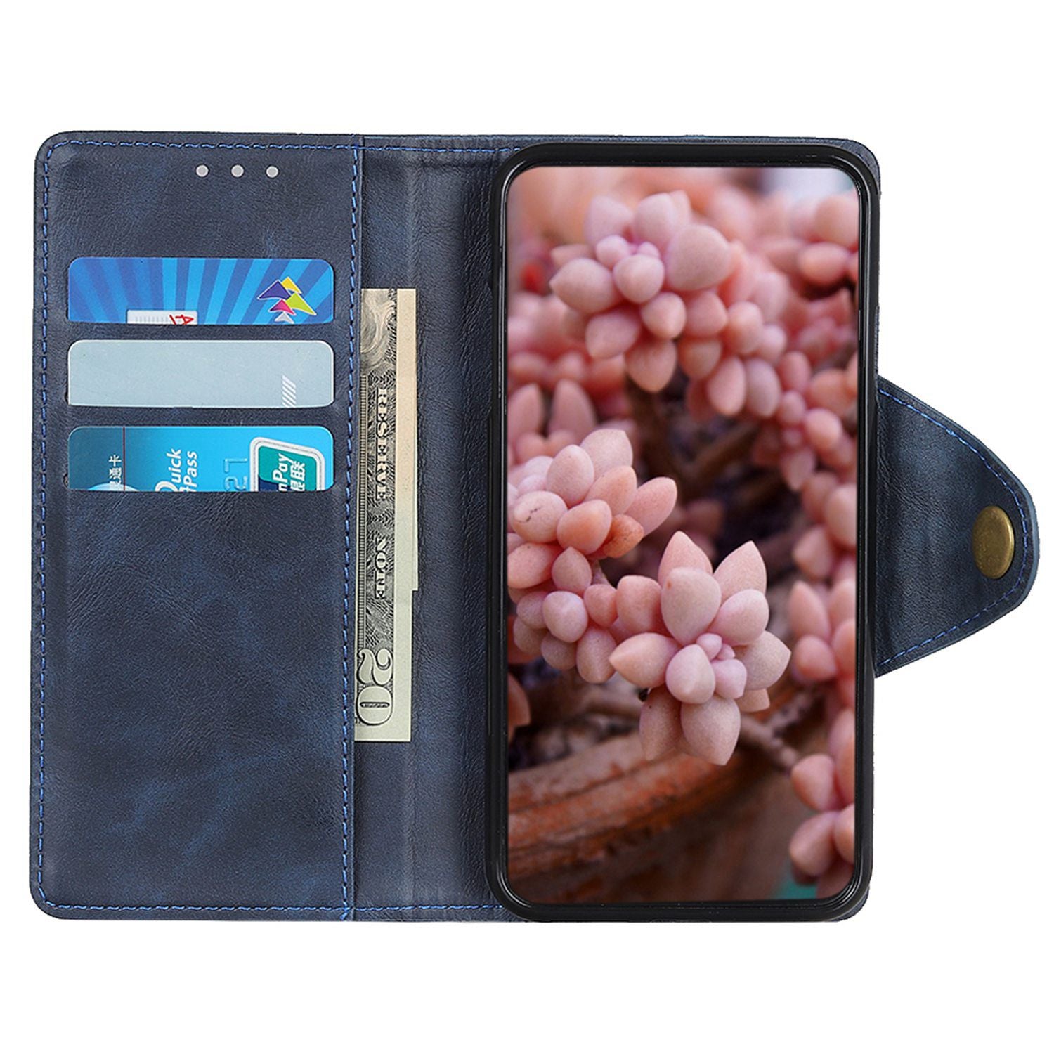 Full Protection Phone Cover For OnePlus Ace 2 5G 11R 5G Brass Buckle Flip Leather Phone Case with Stand Wallet
