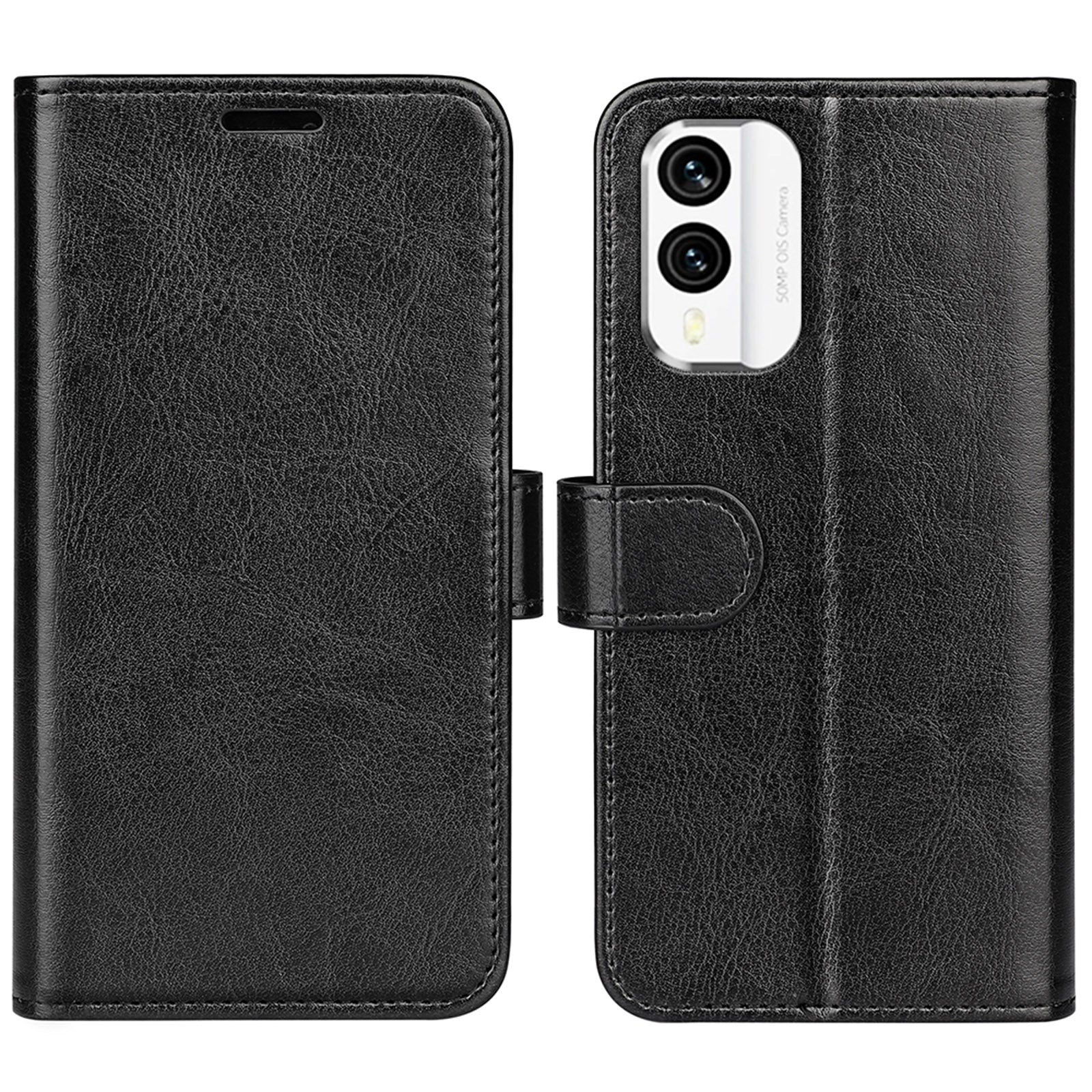 Anti-drop Phone Case For Nokia X30 5G Flip Leather Wallet Stand Crazy Horse Texture Protective Cover