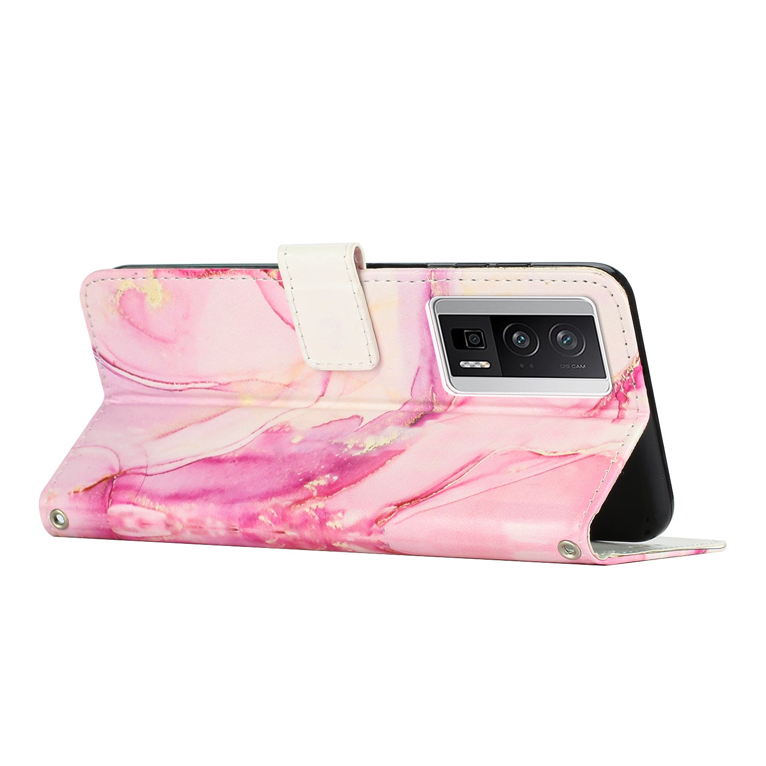 For Xiaomi Poco F5 Pro 5G Redmi K60 Pro 5G K60 5G Wallet Phone Case Marble Pattern Stand Leather Phone Cover with Strap