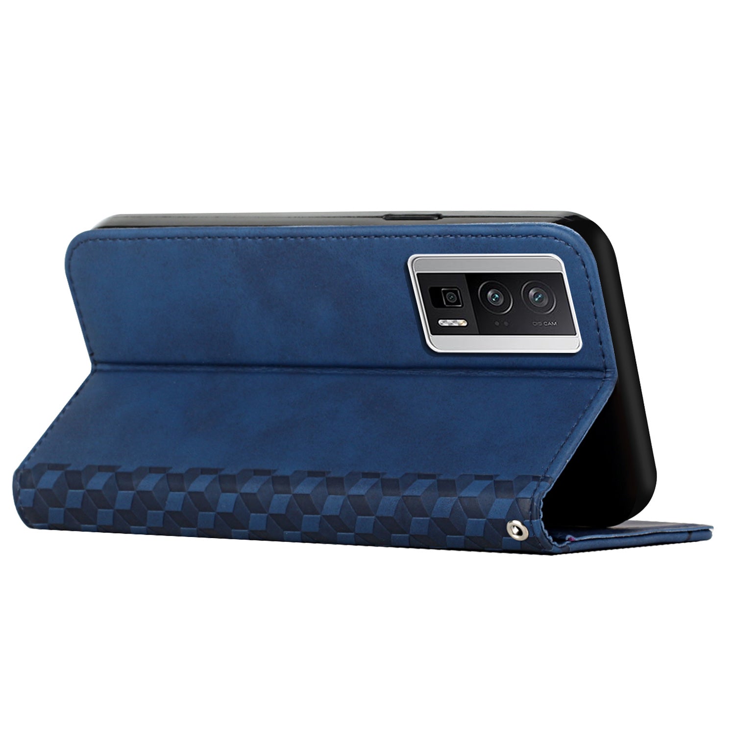 For Xiaomi Poco F5 Pro 5G Redmi K60 Pro 5G K60 5G Imprinted Rhombus Pattern Phone Case Leather Wallet Phone Stand Cover