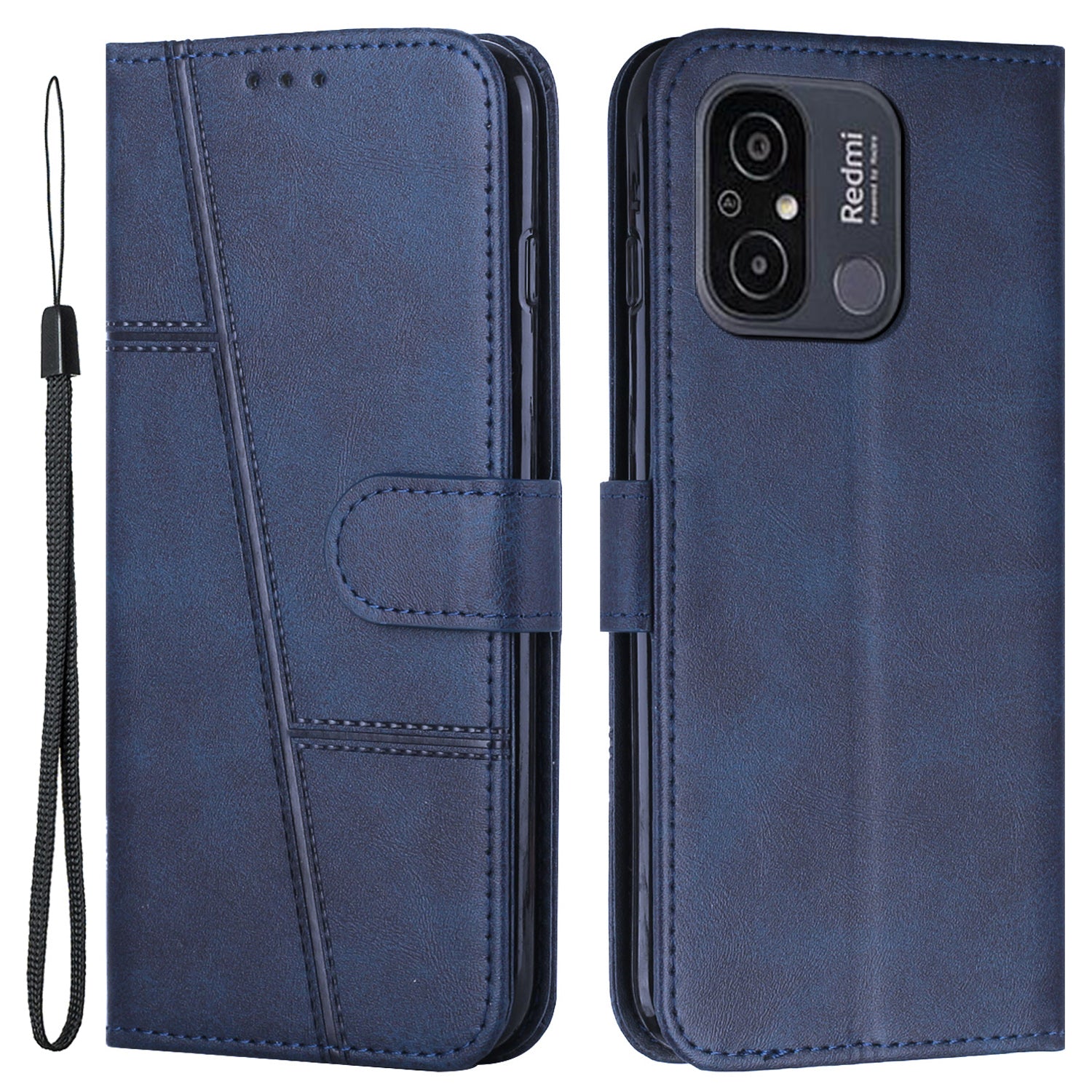 Shockproof Phone Case For Xiaomi Redmi 12C 4G 11A 4G Magnetic Leather Flip Phone Cover Wallet Stand