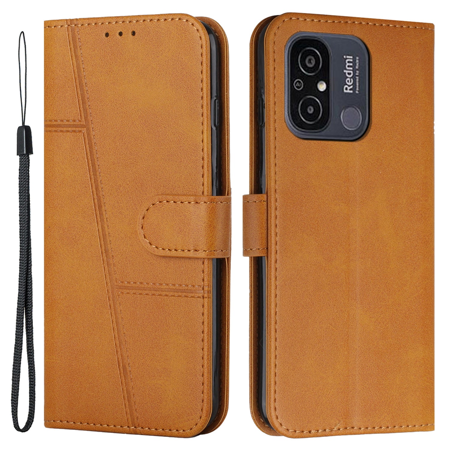 Shockproof Phone Case For Xiaomi Redmi 12C 4G 11A 4G Magnetic Leather Flip Phone Cover Wallet Stand