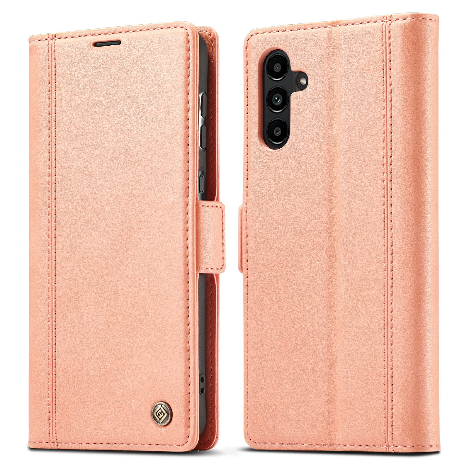 LC.IMEEKE Phone Case For Samsung Galaxy A14 4G / 5G Full Protection Flip Leather Phone Cover Stand Wallet