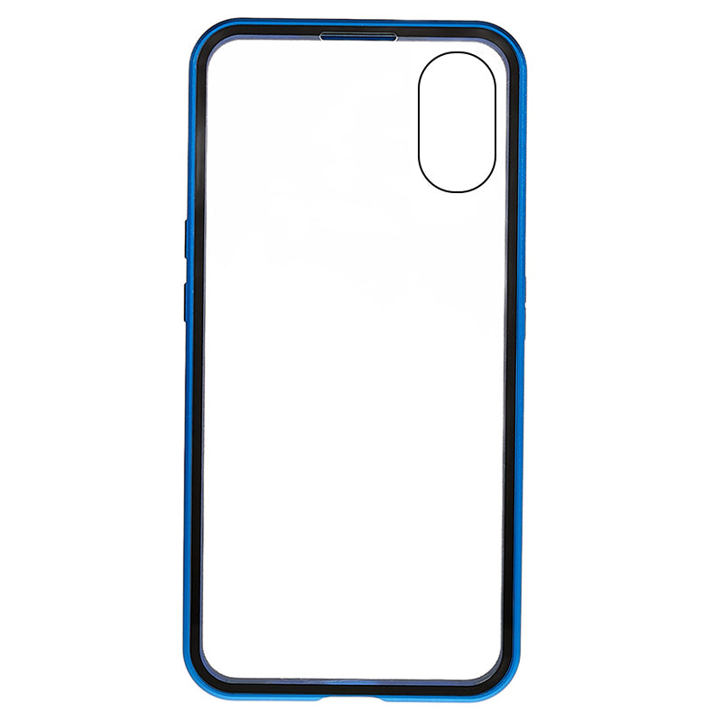 Metal Frame Magnetic Phone Case For Nothing phone (1) 5G Double-sided Tempered Glass 360 Full-Body Protection Cover