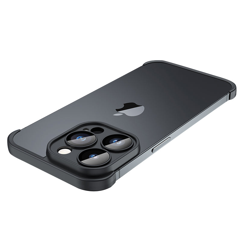 Pro iPhone 13 Pro Bezrámový TPU chránič hran telefonu Nárazuvzdorný rohový nárazník se zvýšeným rámem bez zadní desky