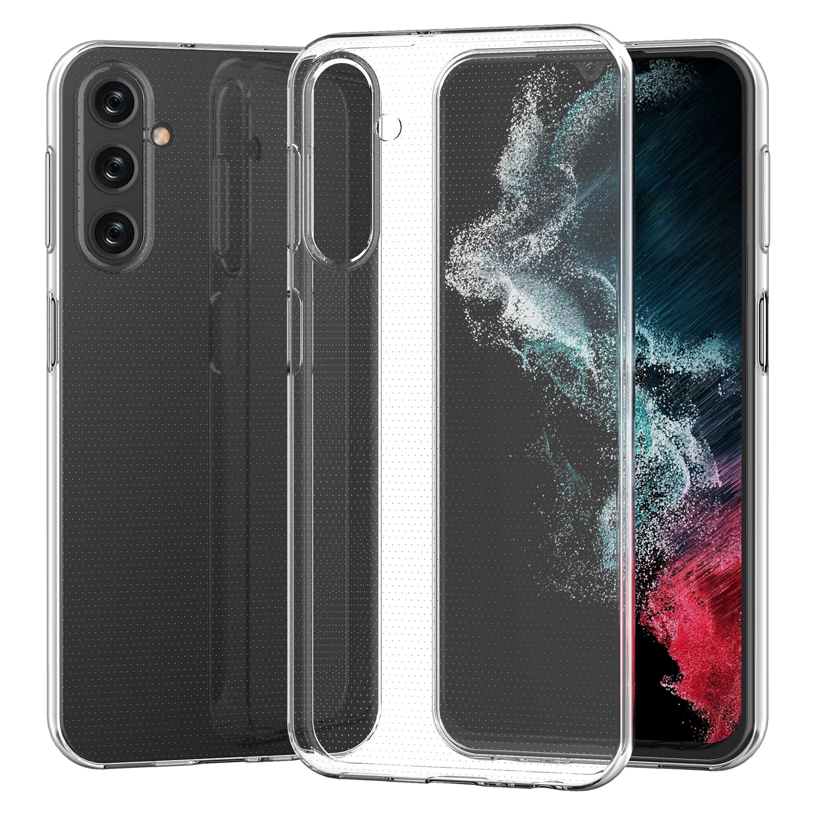 Ultra Slim Shockproof Phone Case for Samsung Galaxy A24 4G Crystal Clear Soft TPU Mobile Phone Cover