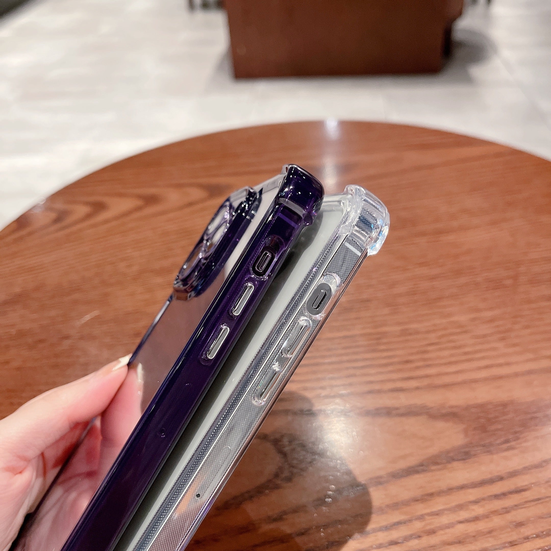 Stødsikkert mobiltelefoncover til iPhone 13 Pro Max 6,7 tommer Four Corners beskyttelsestelefoncover
