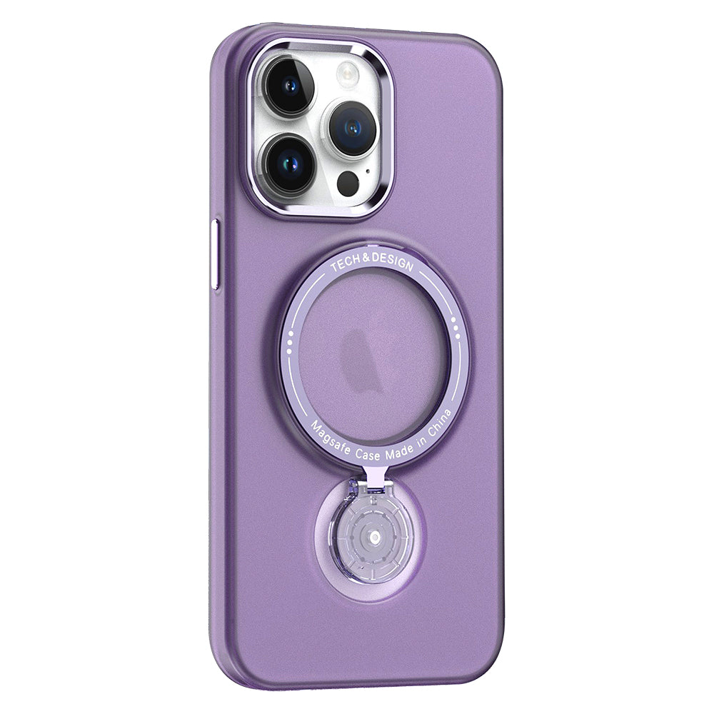 Pro iPhone 14 Pro protiprachový kryt mobilního telefonu kompatibilní s plastovým pouzdrem na telefon MagSafe Kickstand