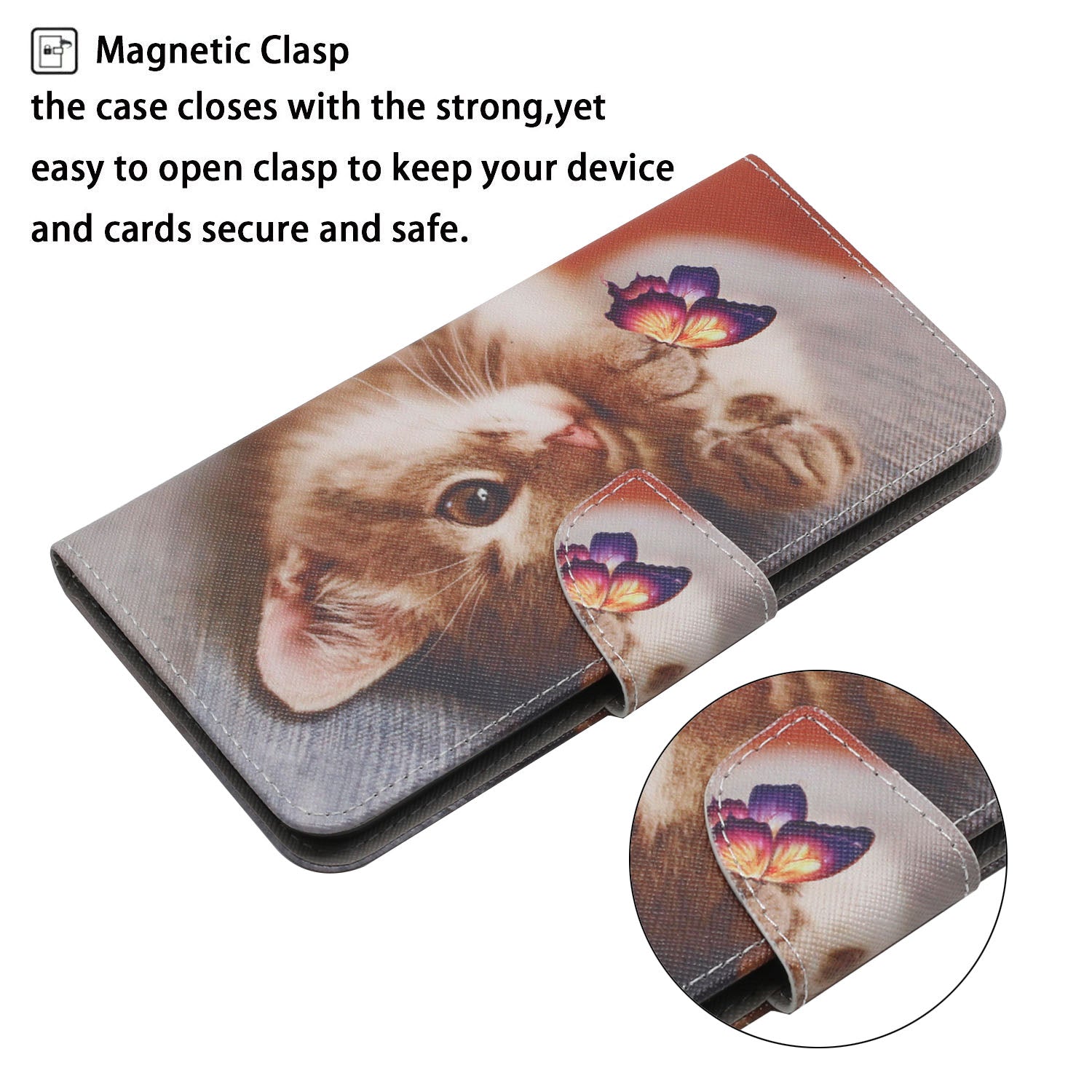 For Samsung Galaxy A24 4G Wallet Phone Case PU Leather Pattern Printing Stand Flip Cover