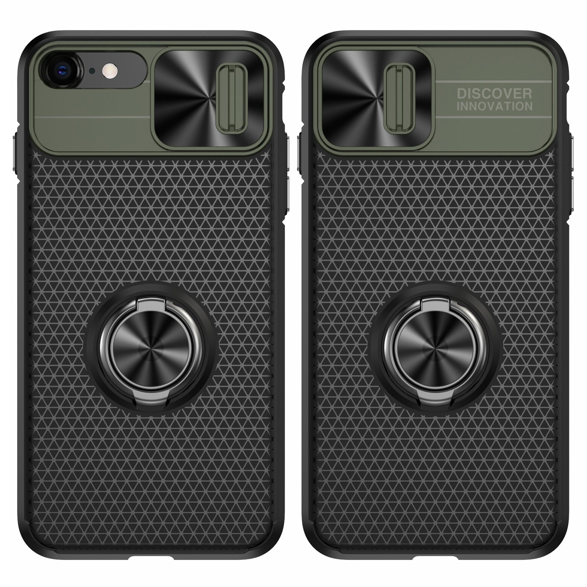 For iPhone 7 / 8 4.7 inch / SE Kickstand Cover PC TPU Camera Protection Case