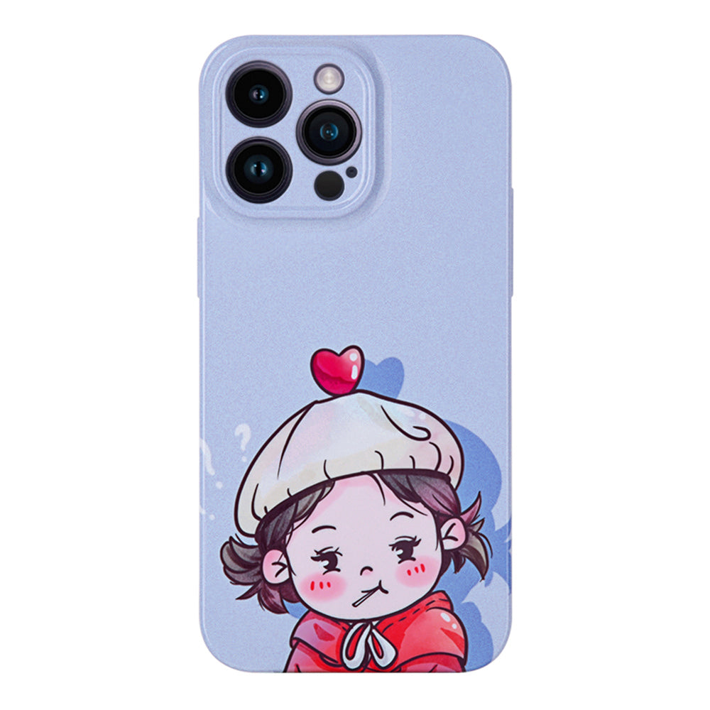Pouzdro na telefon ve stylu párů pro iPhone 14 Pro Max Hard PC kryt pro chlapce a dívky
