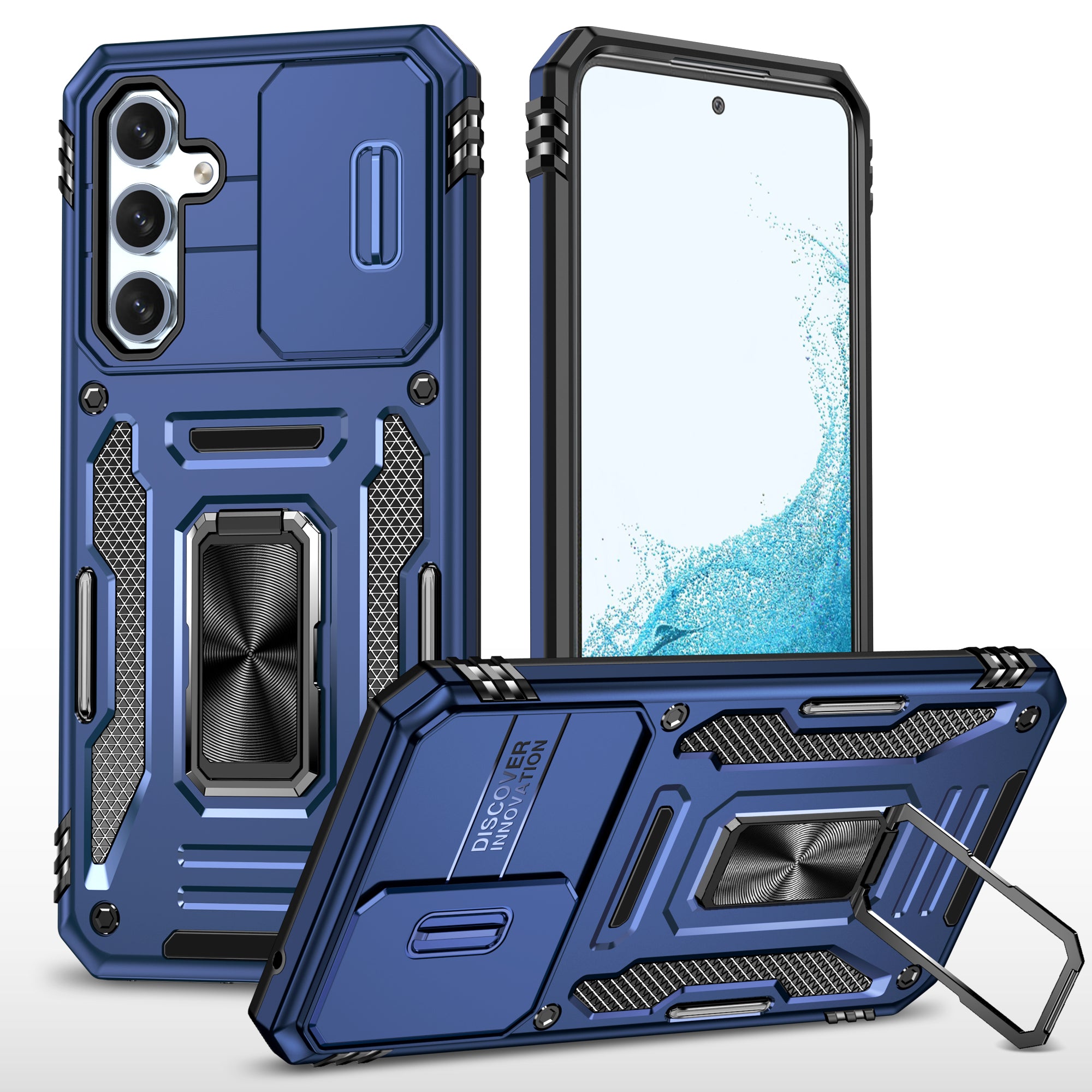 Armor Series telefoncover til Samsung Galaxy A54 5G PC TPU stødsikkert telefoncover Kickstand