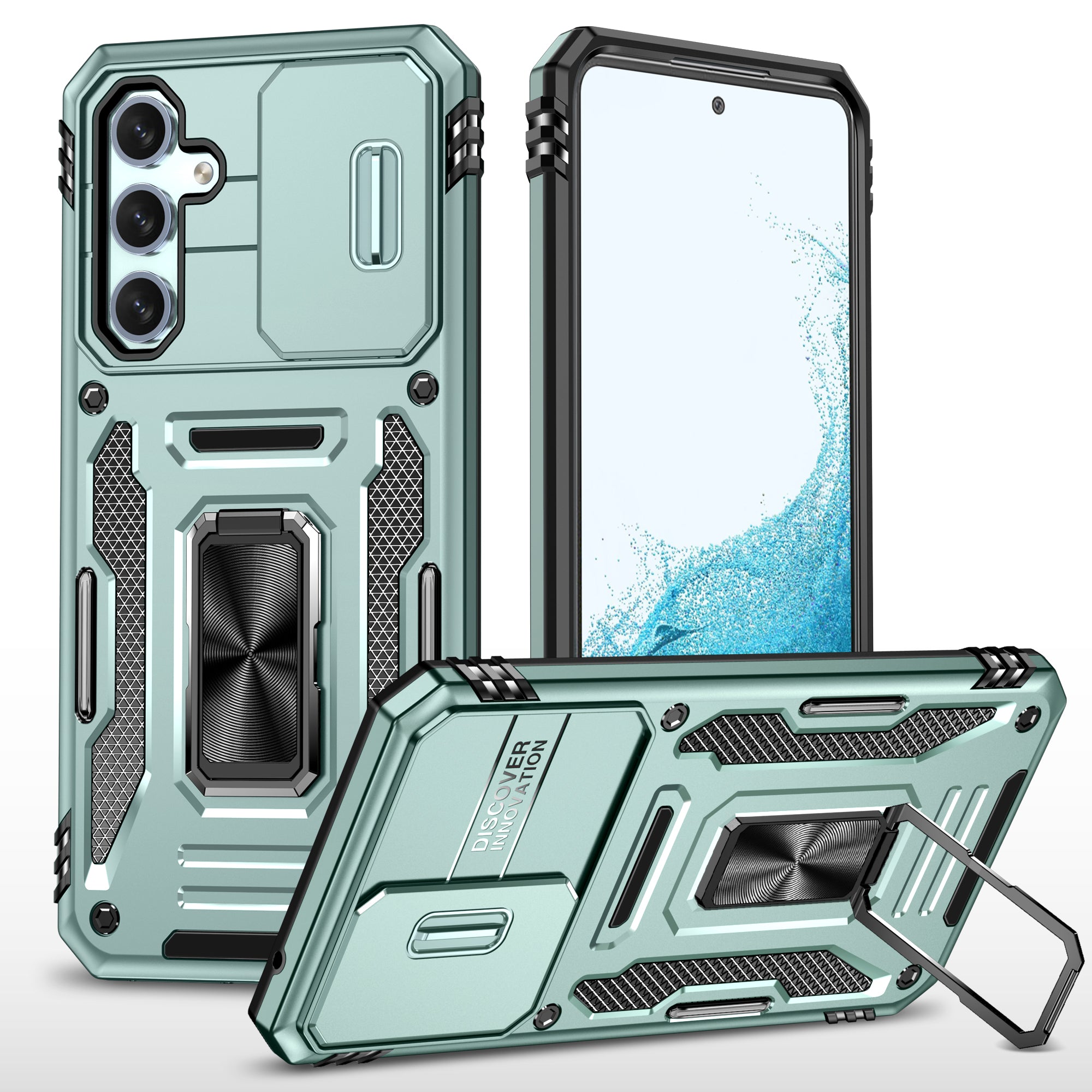 Armor Series telefoncover til Samsung Galaxy A54 5G PC TPU stødsikkert telefoncover Kickstand