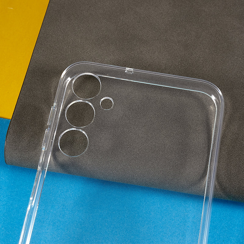 Pro Samsung Galaxy A24 4G Transparent Soft TPU Smartphone Pouzdro Tloušťka 1,5 mm Zadní kryt telefonu proti poškrábání