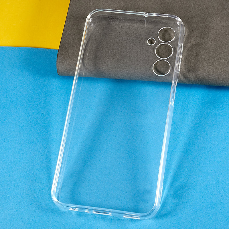 Pro Samsung Galaxy A24 4G Transparent Soft TPU Smartphone Pouzdro Tloušťka 1,5 mm Zadní kryt telefonu proti poškrábání