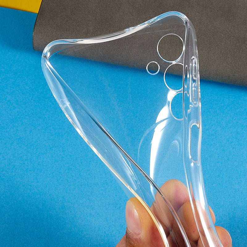Pro Samsung Galaxy A24 4G Transparent Soft TPU Smartphone Pouzdro Tloušťka 1,5 mm Zadní kryt telefonu proti poškrábání