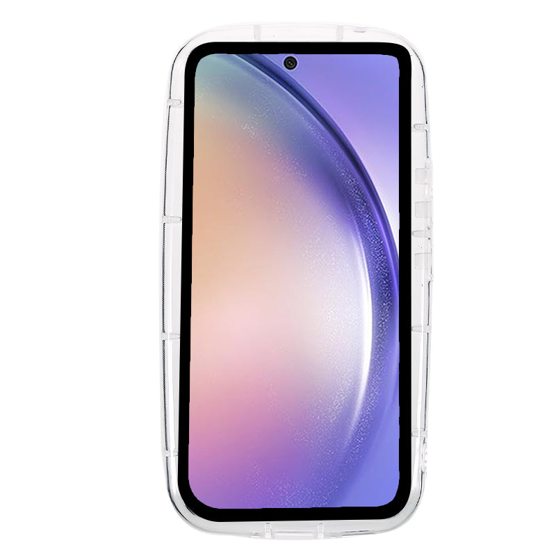 Pro Samsung Galaxy A54 5G měkké TPU pouzdro na telefon Airbag Ochranný kryt proti pádu – průhledný