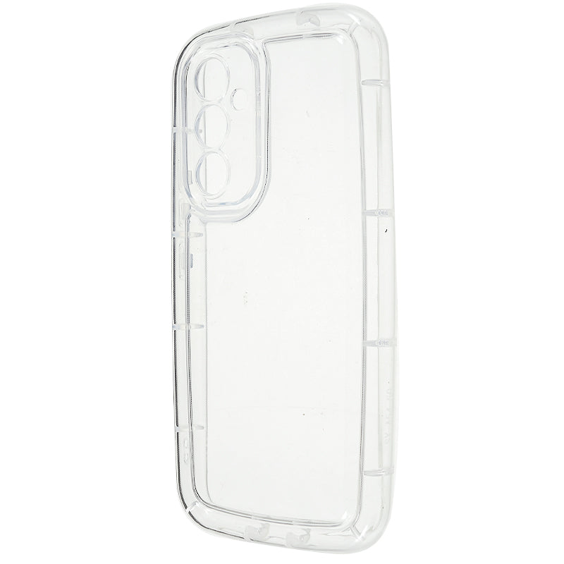 Pro Samsung Galaxy A54 5G měkké TPU pouzdro na telefon Airbag Ochranný kryt proti pádu – průhledný