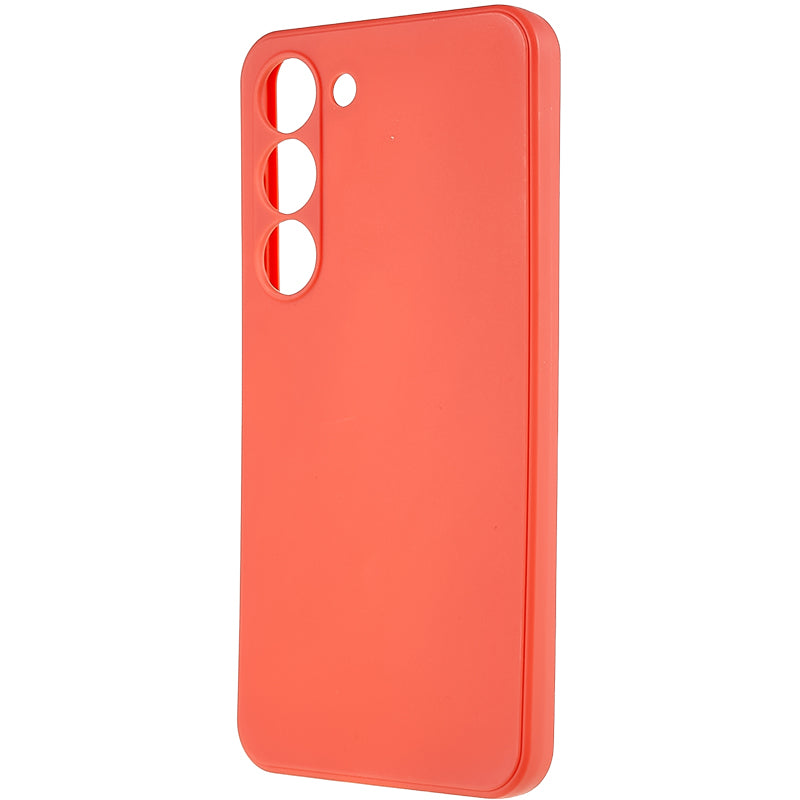 For Samsung Galaxy S23 Straight Edge TPU Case Precise Cutout Anti-Fall Phone Cover