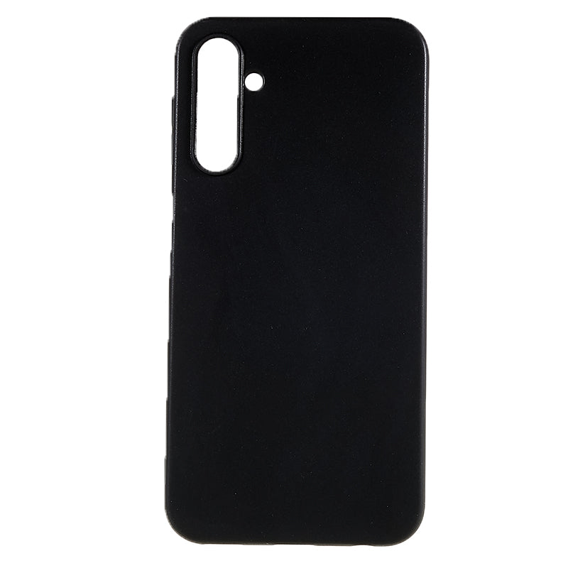 For Samsung Galaxy A24 4G Matte Phone Case Anti-scratch Cellphone TPU Anti-drop Cover - Black