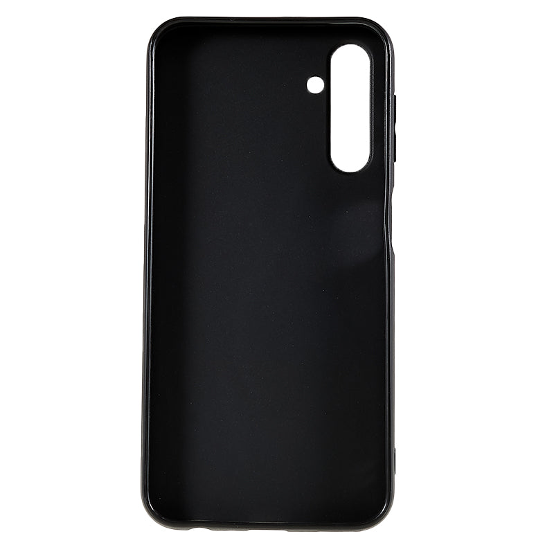 For Samsung Galaxy A24 4G Matte Phone Case Anti-scratch Cellphone TPU Anti-drop Cover - Black