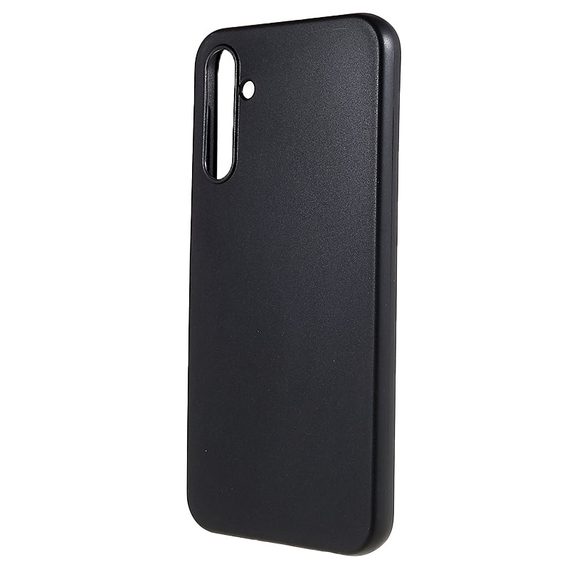 For Samsung Galaxy A24 4G Matte Phone Case Anti-scratch Cellphone TPU Anti-drop Cover - Black