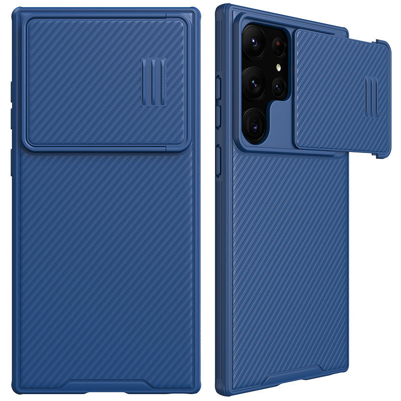 NILLKIN CamShield S Series for Samsung Galaxy S23 Ultra PC TPU Phone Case Slide Lens Protection Drop-proof Cover