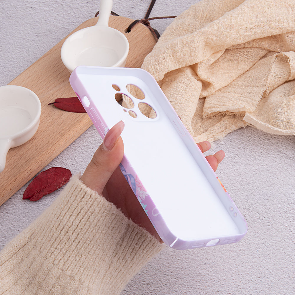 Pouzdro na telefon Anti-Drop pro iPhone 14 Pro Nárazuvzdorný kryt s potiskem vzoru mořské panny Tenký kryt PC