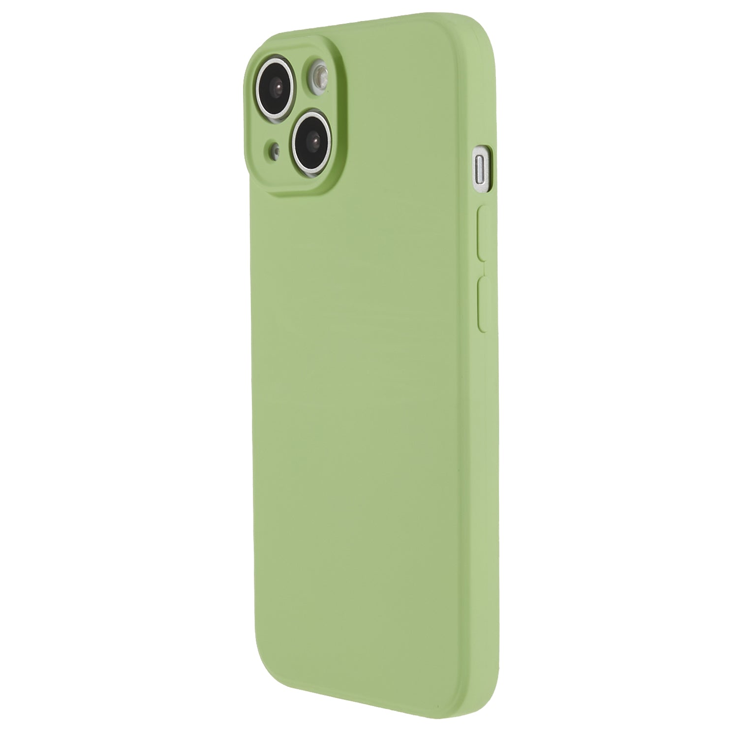 Pro iPhone 14 Plus Pogumované pouzdro na telefon s protiskluzovým úchopem Měkká podšívka z TPU vlákna Uvnitř krytu telefonu 
