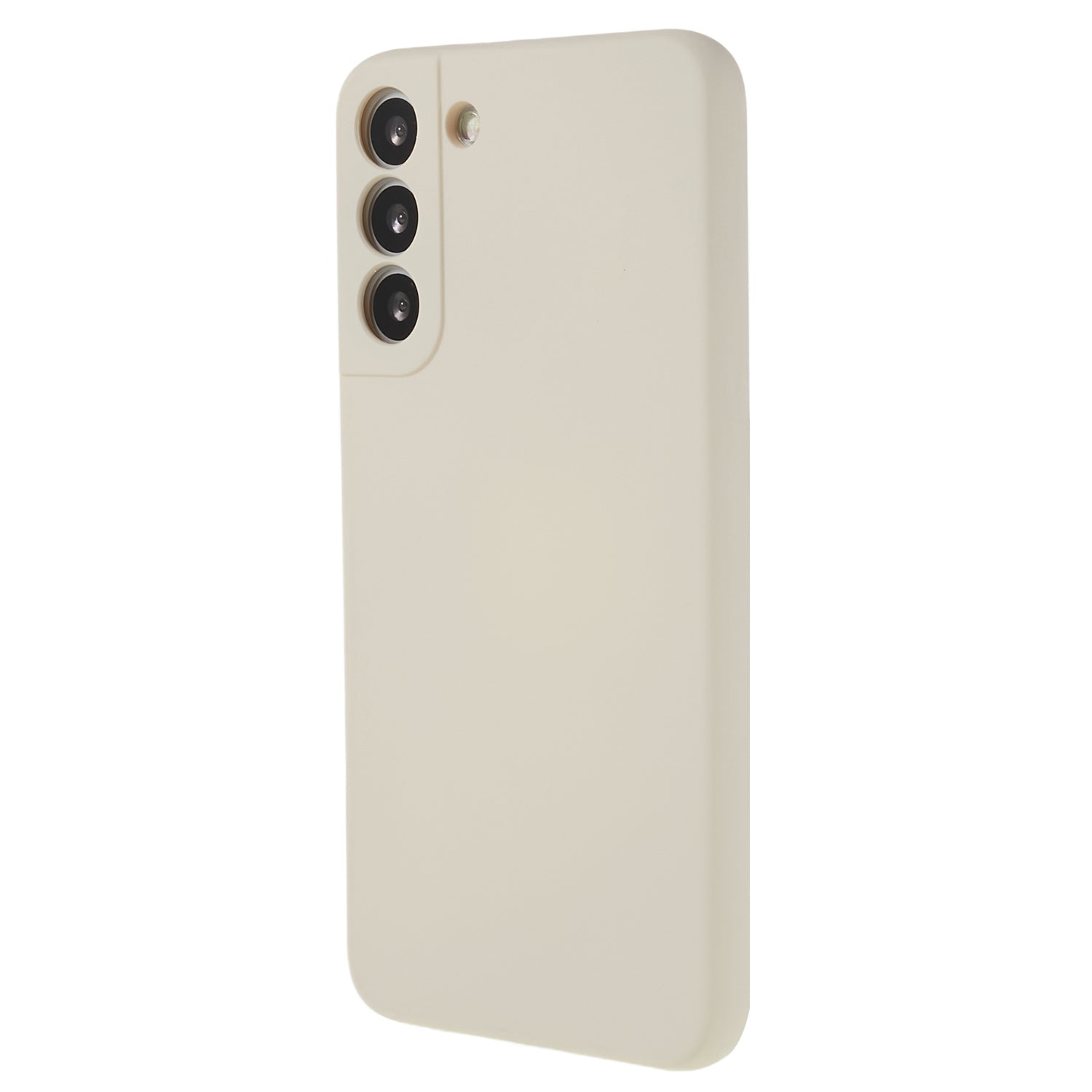 For Samsung Galaxy S22 5G Phone Case Soft Fiber Lining Rubberized TPU Phone Cover