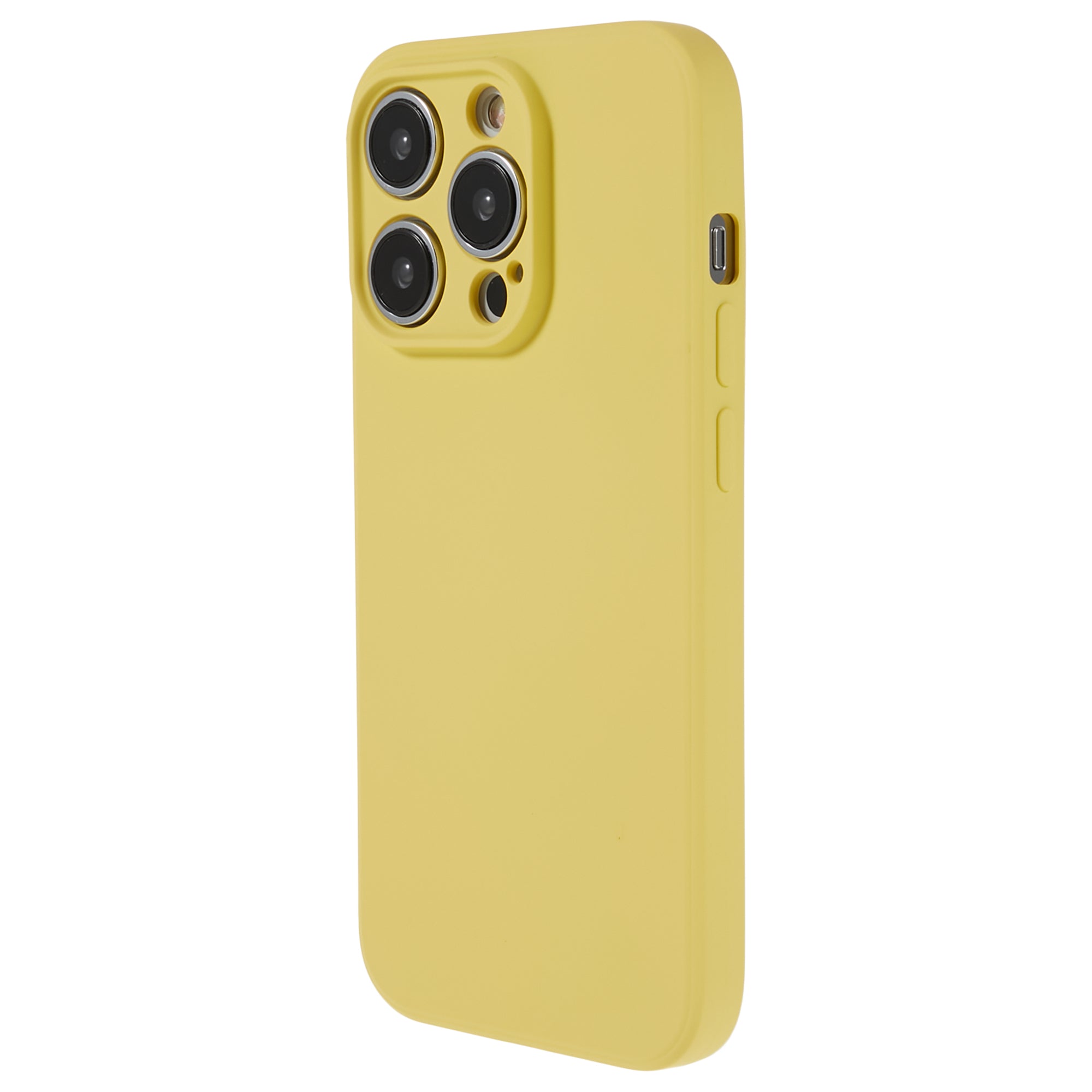 Pro iPhone 14 Pro Měkké TPU pogumované pouzdro na telefon Ochranný kryt z vláken proti poškrábání 