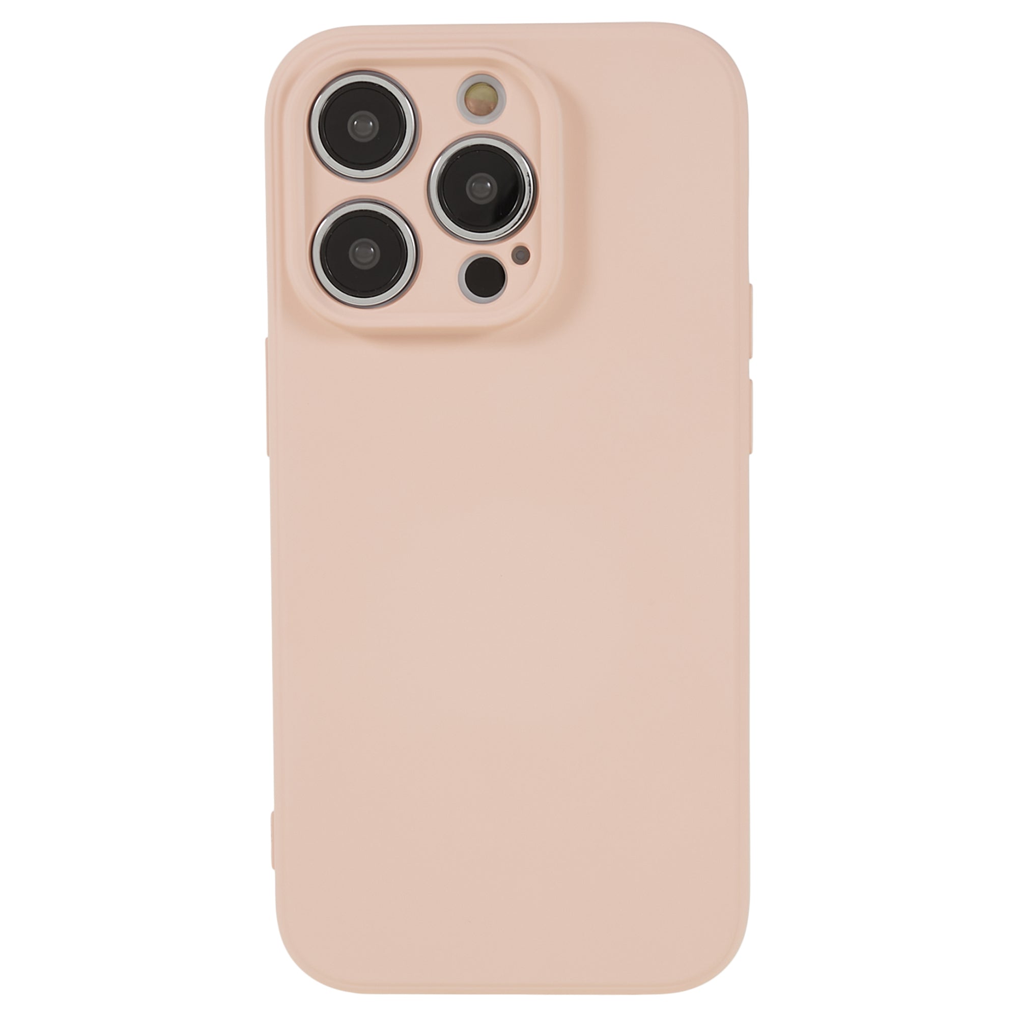 Pro iPhone 14 Pro Měkké TPU pogumované pouzdro na telefon Ochranný kryt z vláken proti poškrábání 